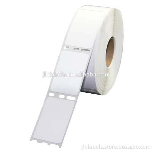 Dymo Compatible 30347 Book Spines Labels - 1" x 1-1/2" (6 Rolls - 750 Labels Per Roll)